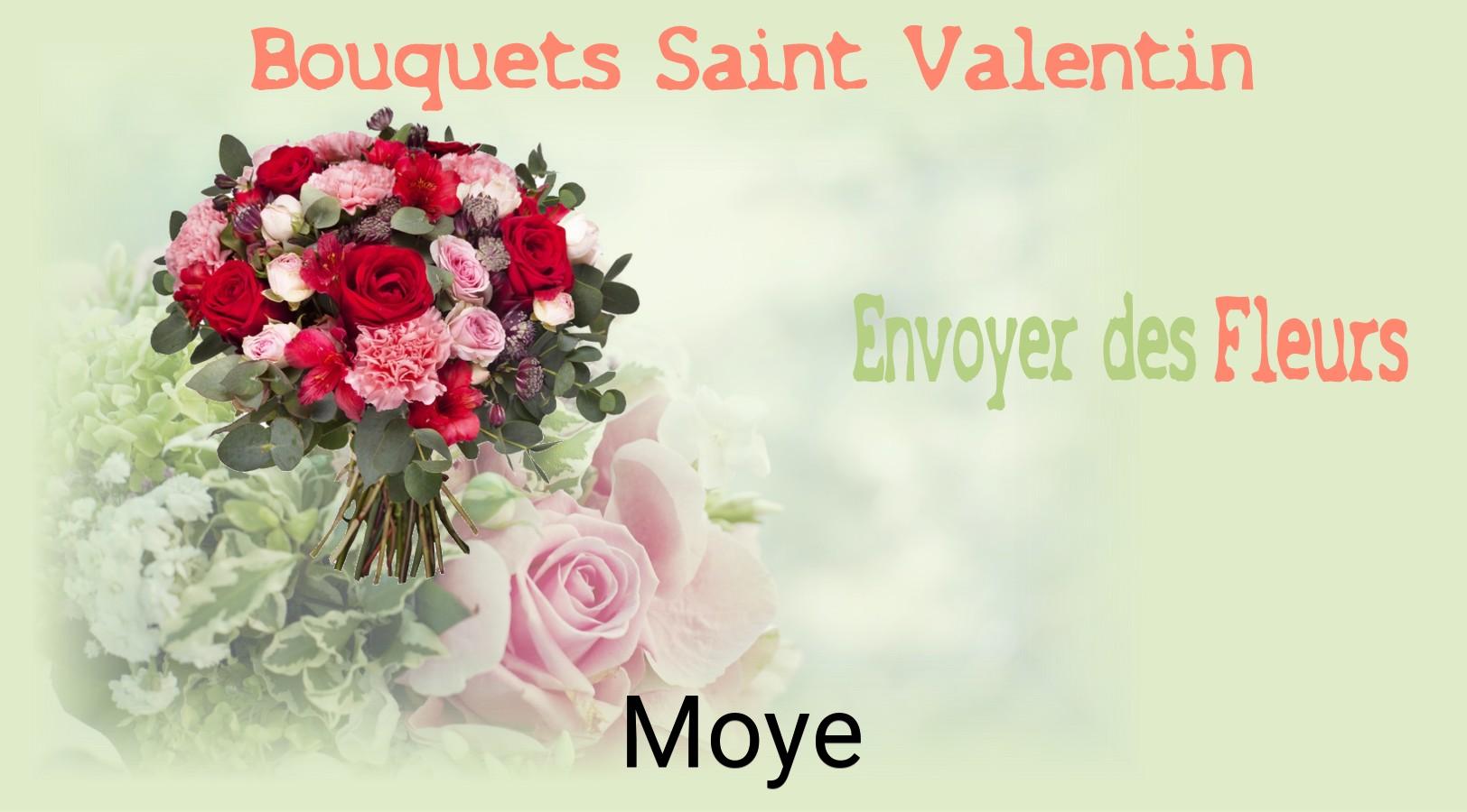 Roses de Saint-Valentin livrées à Moye